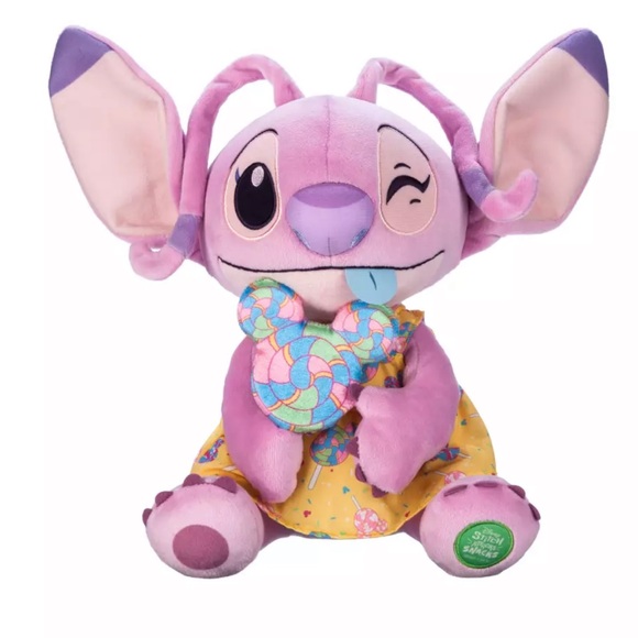Disney Accessories - Disney Angel Stitch Attacks Snacks Plush – Lollipop